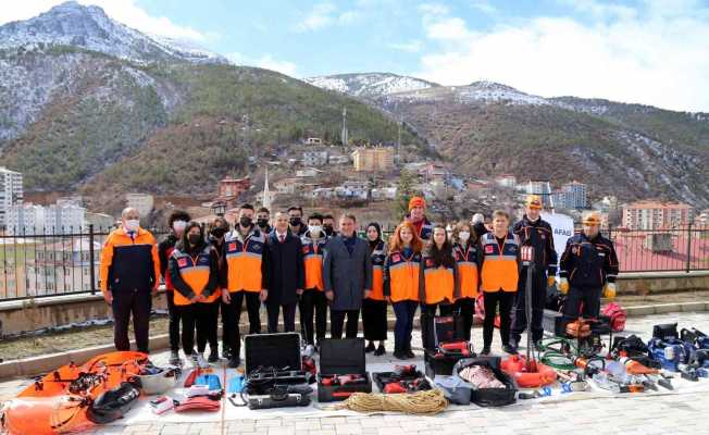 Gümüşhane’de ‘Deprem anı ve Tahliye Tatbikatı’ gerçekleştirildi