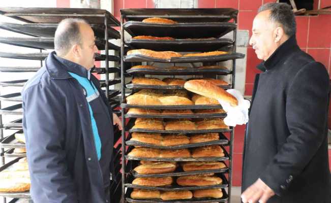Hakkari’de fırın denetimi