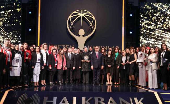 Halkbank Üreten Kadınlar Yarışması ödülleri sahiplerini buldu
