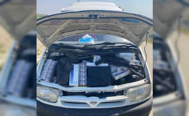 Hatay’da kaçak sigara operasyonu