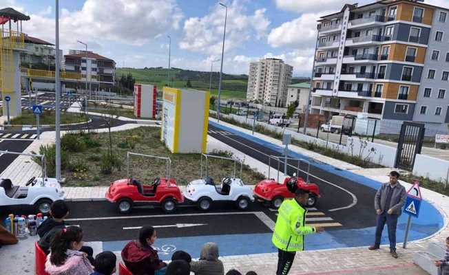 Hatay’da öğrencilere "Temel Trafik Güvenliği" eğitimi