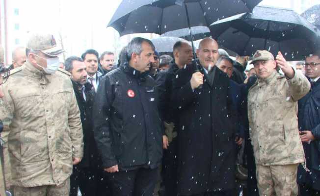 İçişleri Bakanı Soylu, Diyarbakır’da bin 433 personelin katıldığı deprem tatbikatına katıldı