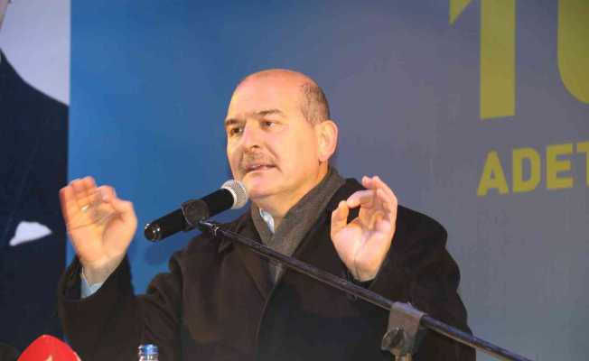 İçişleri Bakanı Soylu: “Ne Avrupa’dan ne Amerika’dan aman dileyeceğiz, kendi göbeğimizi kendimiz keseceğiz”