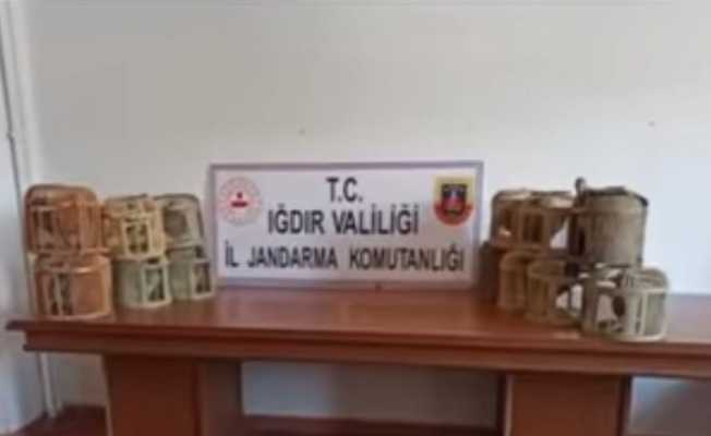 Iğdır’da kaçak keklik avlayanlara 57 bin 280 lira para cezası kesildi