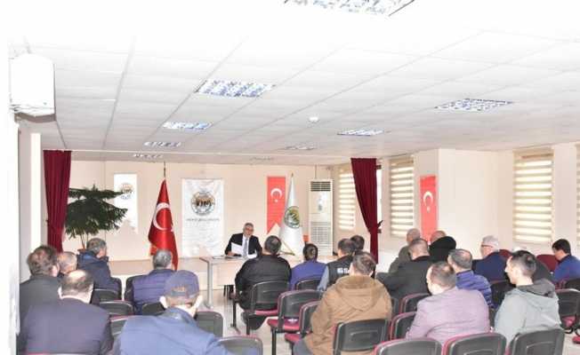 İnönü Belediyesi muhtarlarla istişarelerine devam ediyor