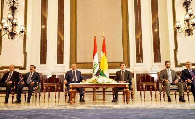 Irak Başbakanı El-Kazımi, Erbil’deki saldırı bölgesini ziyaret etti