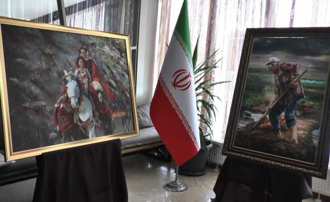 İran Sanatları Sergisi yoğun ilgi gördü