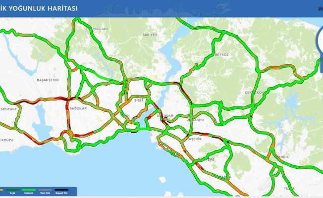 İstanbul’da  kar yağışı aralıklarla devam diyor