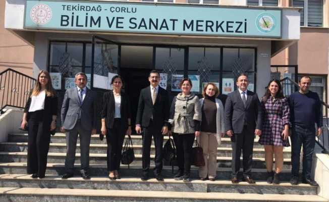 Kalkınma Ajansı’ndan Çorlu BİLSEM’e ziyaret