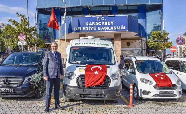 Karacabey Belediyesi’nin araç filosu güçleniyor