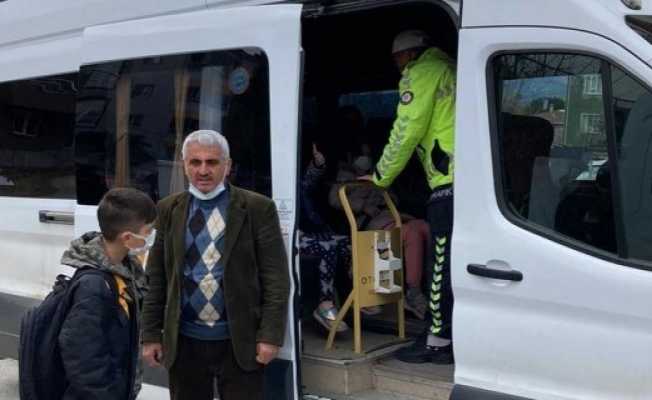 Kargı’da İşçi ve okul servisleri denetlendi