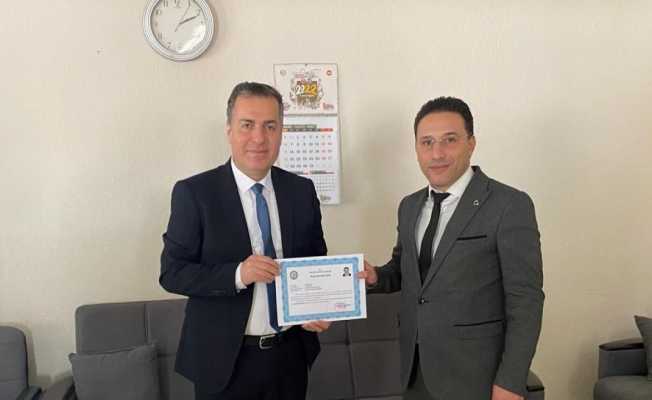 Karla mücadelenin kahramanlarına teşekkür belgesi verildi