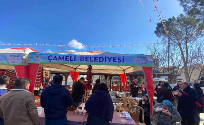 ’Kaşığını Al Da Gel’ etkinliğinde Çameli standı ilgi gördü