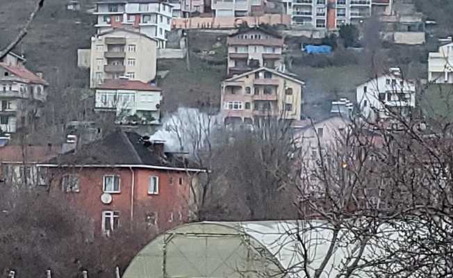 Kastamonu’da korkutan baca yangını