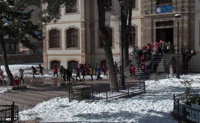 Kastamonu’daki okullarda eş zamanlı tatbikat