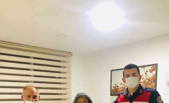 Kayıp zihinsel engelli vatandaşı jandarma buldu