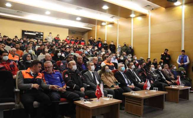 KAYÜ’de ’afet’ eğitimi