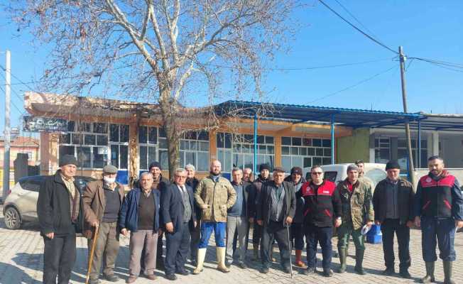 Kepsut’ta ilk aşı uygulaması yapıldı