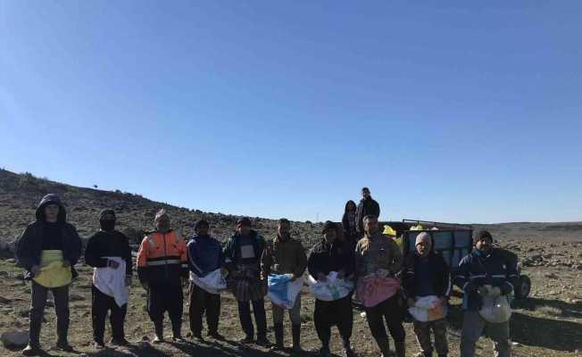 Kilis’teki meralarda gübreleme yapıldı