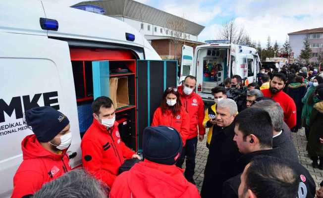Kırşehir’de deprem tahliye tatbikatı yapıldı