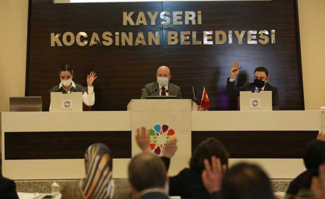 Kocasinan’da Mart ayı meclis toplantısı gerçekleştirildi