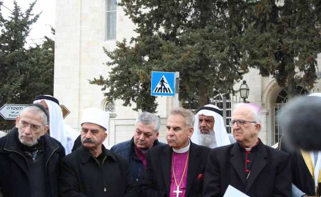 Kudüs’te farklı inançların dini liderlerinden "Ukrayna’da barış" çağrısı