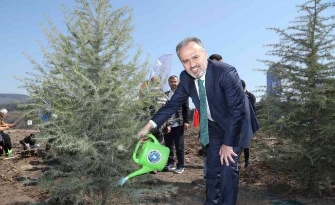 Kültür başkenti fidanları toprakla buluştu