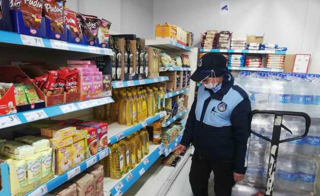 Kulu’da marketlerde sıvıyağı denetimi