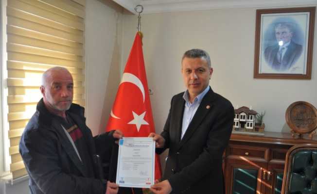 Kursiyerlerin belge heyecanı
