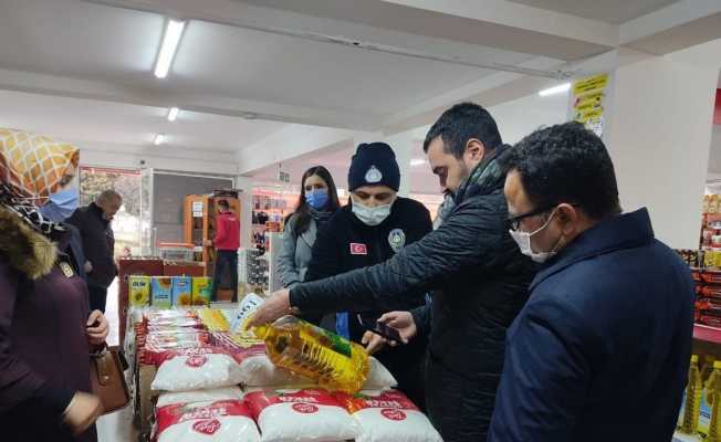 Kütahya’da "Stokçuluk" ve "Fahiş fiyat" denetimi