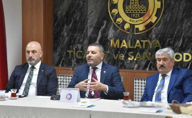 Malatya TSO’da hafriyatçı ve iş makinecilerin sorunları konuşuldu