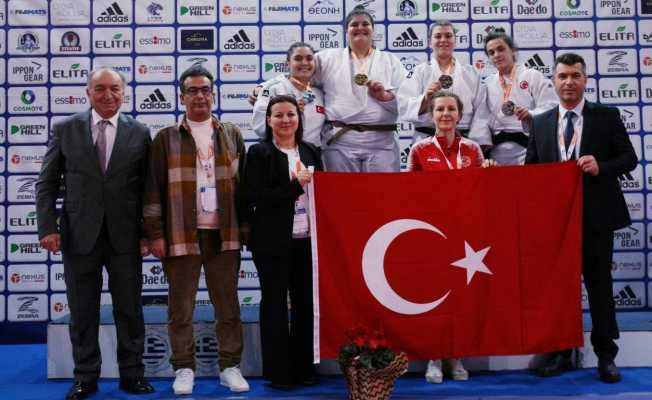 Manisalı judocu Sümeyye Kaya Avrupa 3’üncüsü oldu