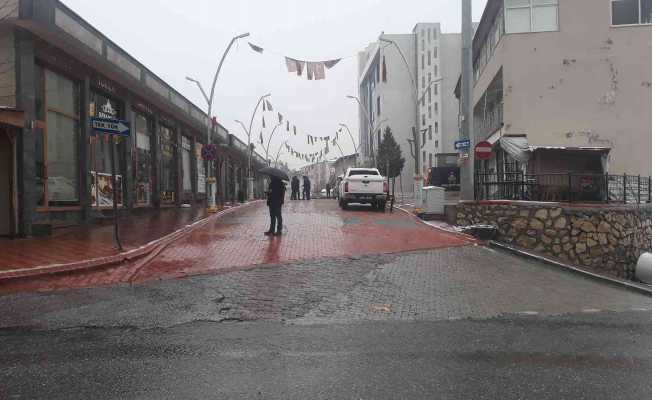 Mart ayında lapa lapa kar yağdı, Kulp yeniden beyaza büründü