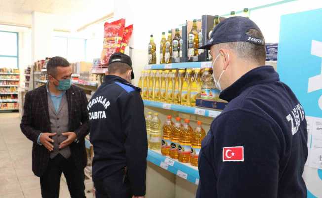 Mersin’de stok yağ ve fahiş fiyat denetimi
