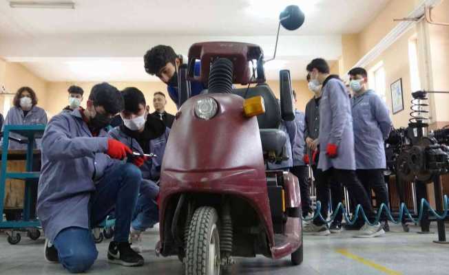 Meslek Lisesi öğrencilerinde örnek proje