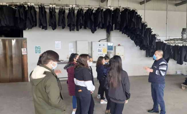 Meslek lisesi öğrencilerinden fabrikalara inceleme gezisi