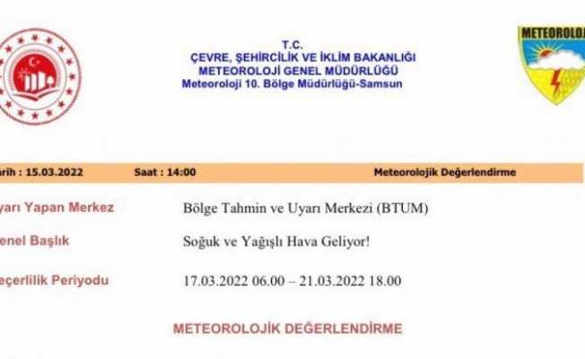 Meteoroloji uyardı, soğuk ve yağışlı havalar geliyor
