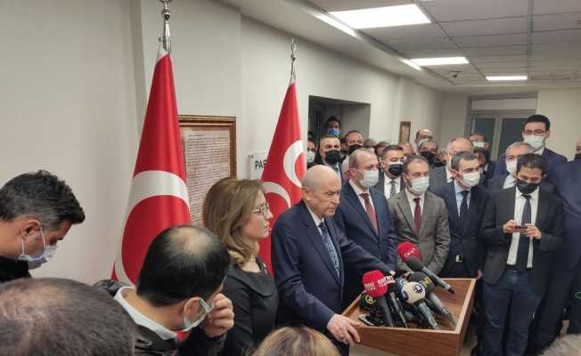 MHP Lideri Bahçeli: “Türkiye barış yolunda çok başarılı bir adım atmıştır”