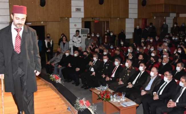 Milli Şair Mehmet Akif Ersoy, İstiklal Marşı’nın kabulünün 101. yılında anıldı