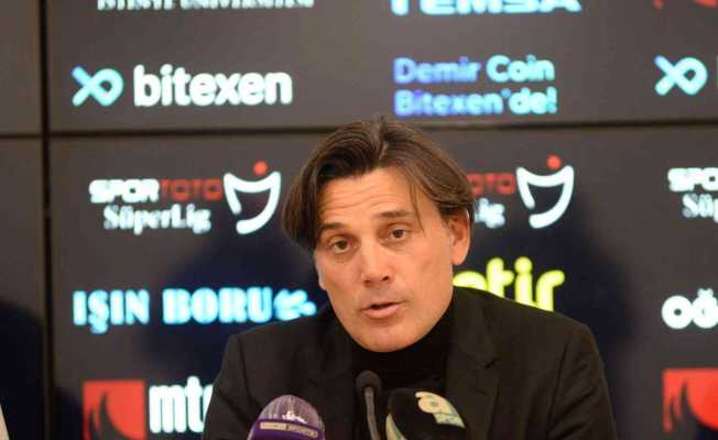 Montella: “Aldığımız sonuç çok değerli”