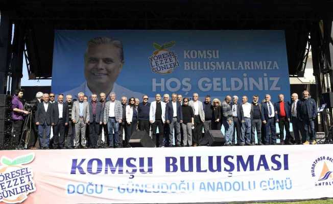 Muratpaşa’da Doğu ve Güneydoğulular buluştu