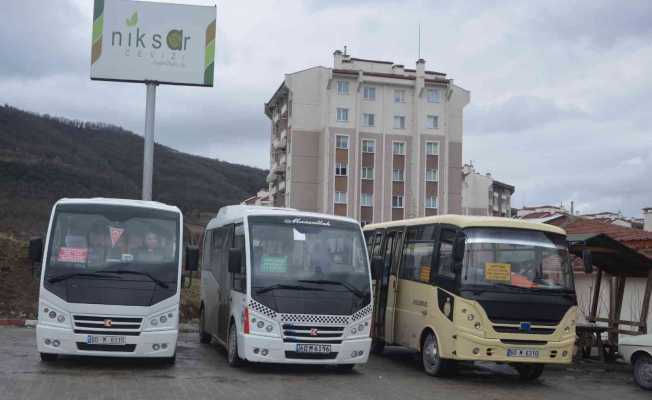 Niksar’da şehir içi minibüs ücretlerine zam geldi