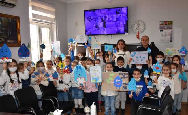 Öğrencilerden su günü duyarlılığı