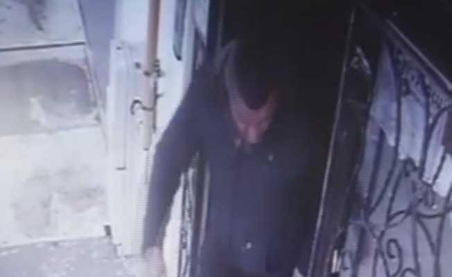 Önce kameraya, sonra polise yakalandı
