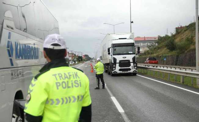 Ordu’da trafik suçuna af yok