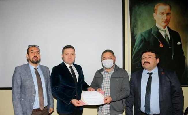 Osmaniye’de 206 kantin personeline hijyen eğitim sertifikası verildi