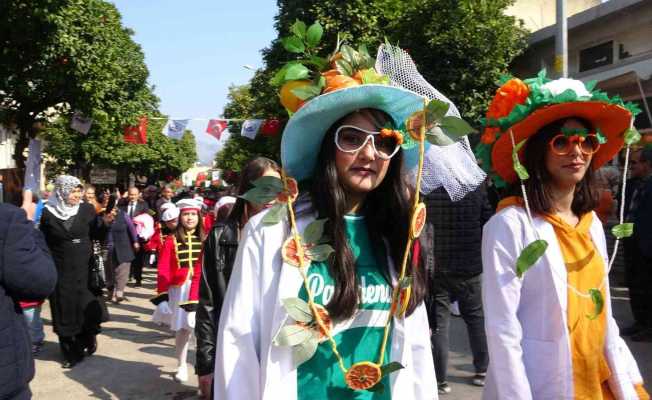 Portakal Çiçeği Karnaval coşkusu Kozan’ı da sardı