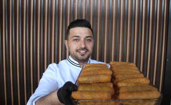 Ramazan’ın vazgeçilmez tatlısı kadayıf dolması iftar sofraları için hazır