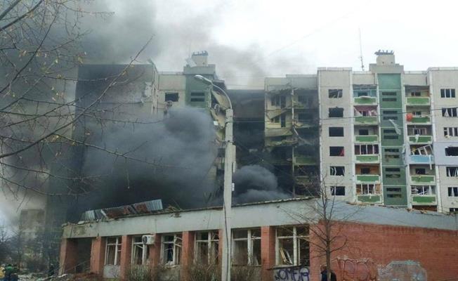 Rusya, Çernihiv'de yerleşim yerini vurdu