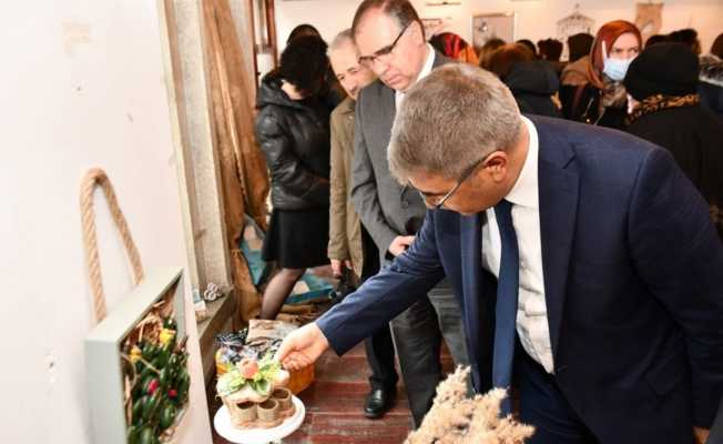Safranbolu’da ‘Sanata Geri Dönüşüm’ sergisi açıldı